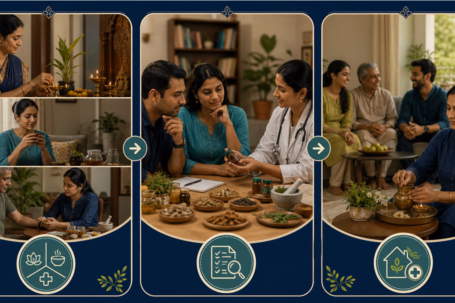 A follow-along visual guide for Safety Checklist for Ayurvedic Supplements.
